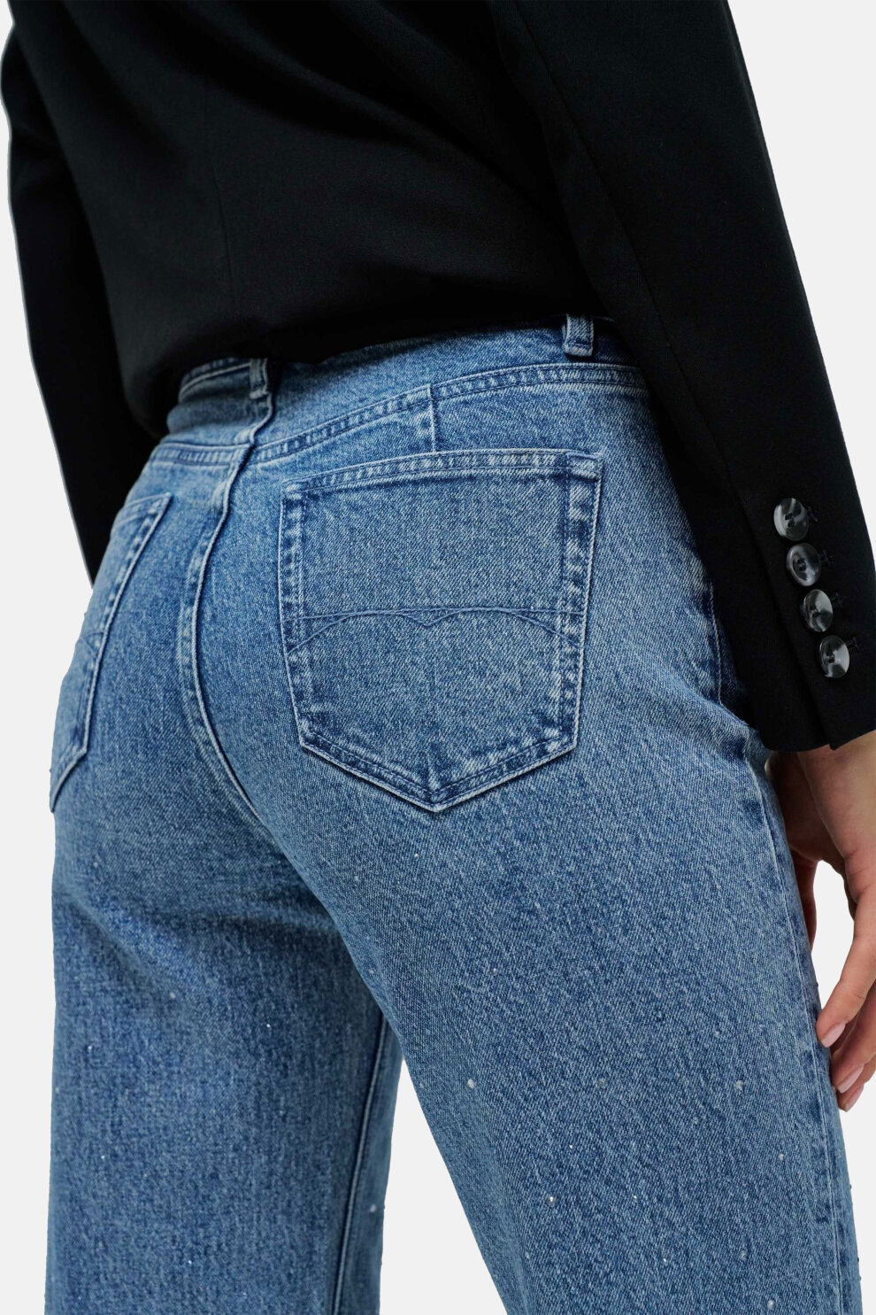 ŽENE - Traperice - Salsa True Straight traperice - Plava - Fashion straight