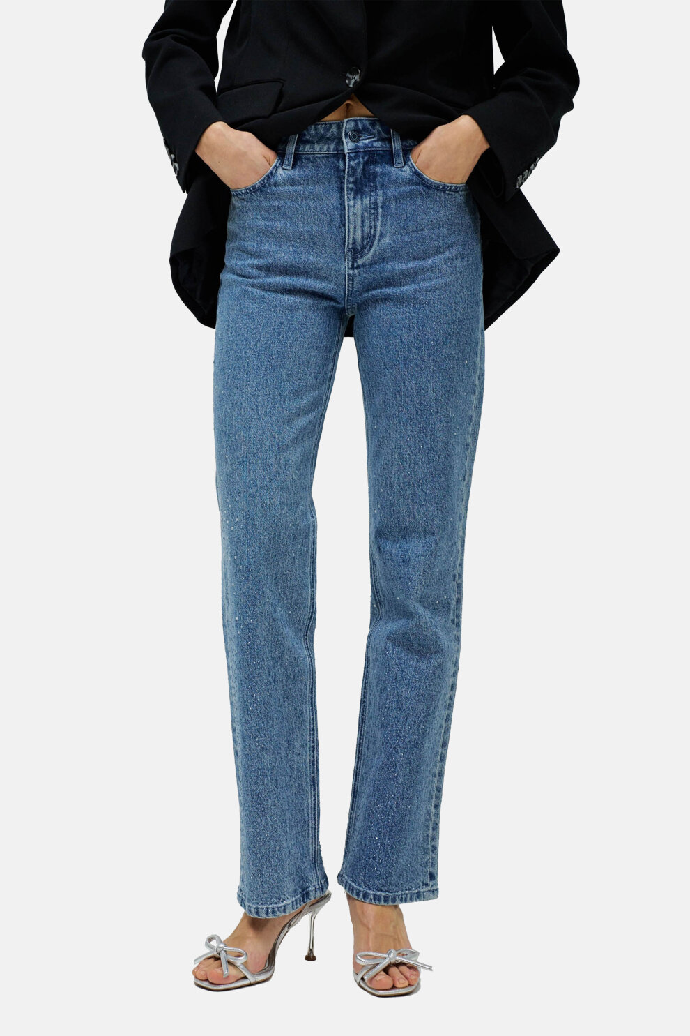 ŽENE - Traperice - Salsa True Straight traperice - Plava - Fashion straight