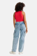 ŽENE - Traperice - Levi's Baggy Cargo Youth traperice - Plava - Fashion straight