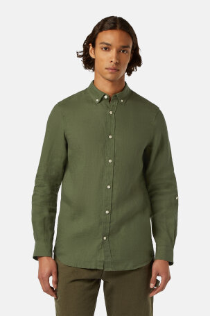 MUŠKARCI - Košulje - Scotch & Soda košulja - Dugi rukavi - Zelena