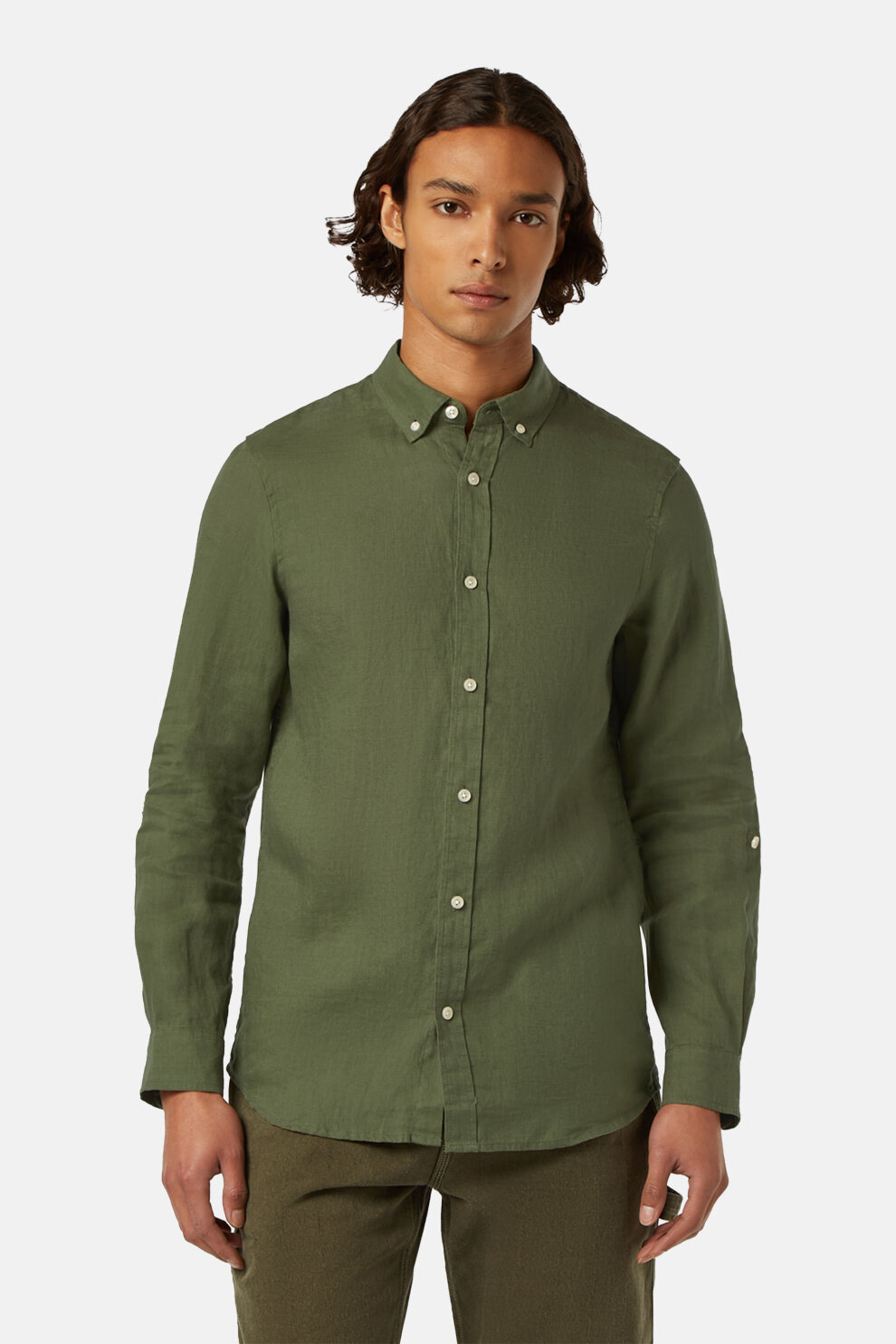 MUŠKARCI - Košulje - Scotch & Soda košulja - Dugi rukavi - Zelena