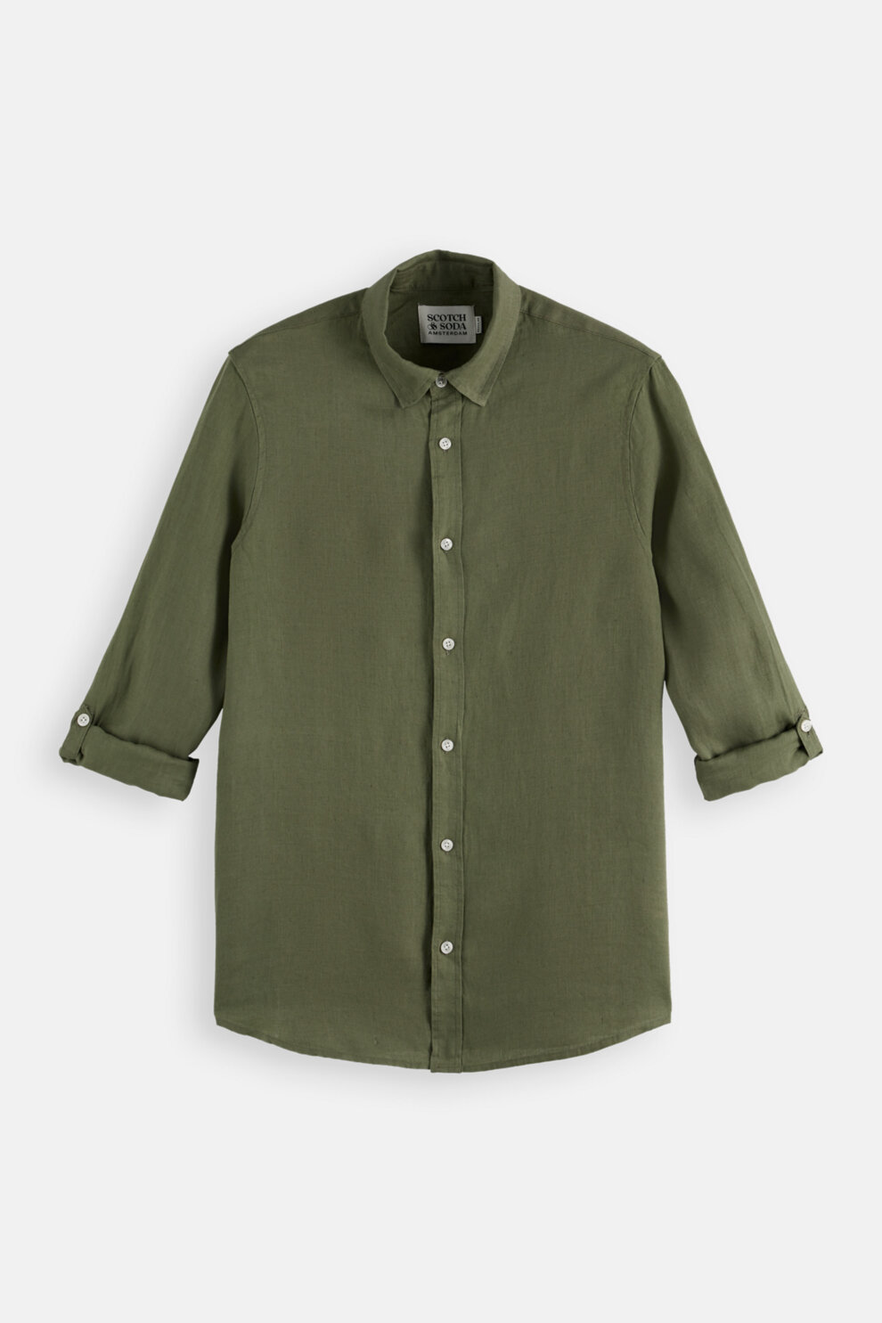MUŠKARCI - Košulje - Scotch & Soda košulja - Dugi rukavi - Zelena