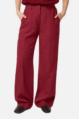ŽENE - Hlače - Scotch & Soda Edie hlače - Duge hlače - Crvena