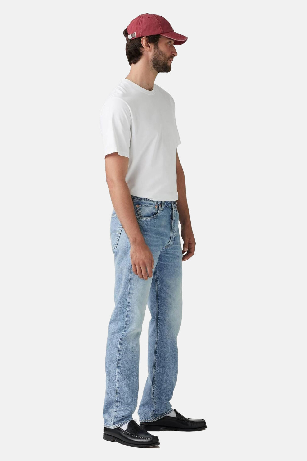 MUŠKARCI - Traperice - Levi's 501 LTWT traperice - Plava - Straight