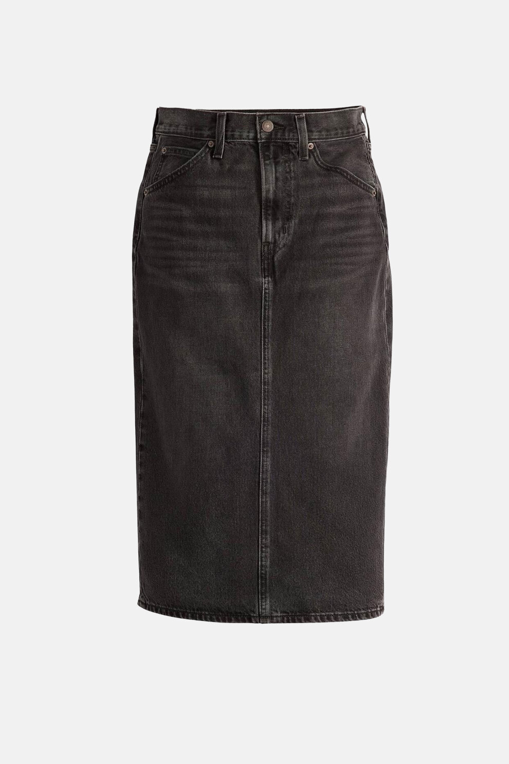 ŽENE - Suknje - Levi's traper suknja - Midi - Crna