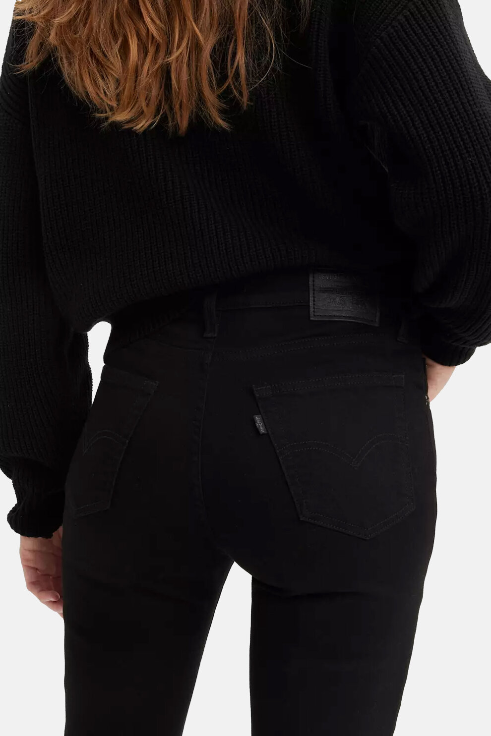 ŽENE - Traperice - Levi's 725 traperice - Crna - Flare