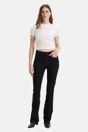 ŽENE - Traperice - Levi's 725 traperice - Crna - Flare