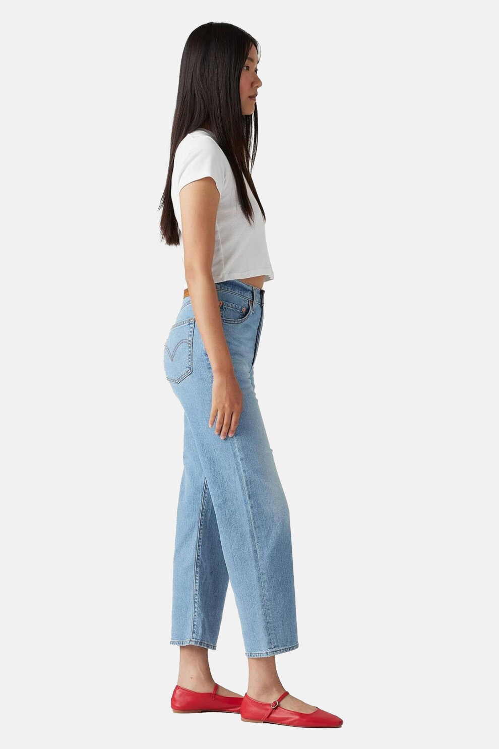 ŽENE - Traperice - Levi's Ribcage Straight Ankle traperice - Straight