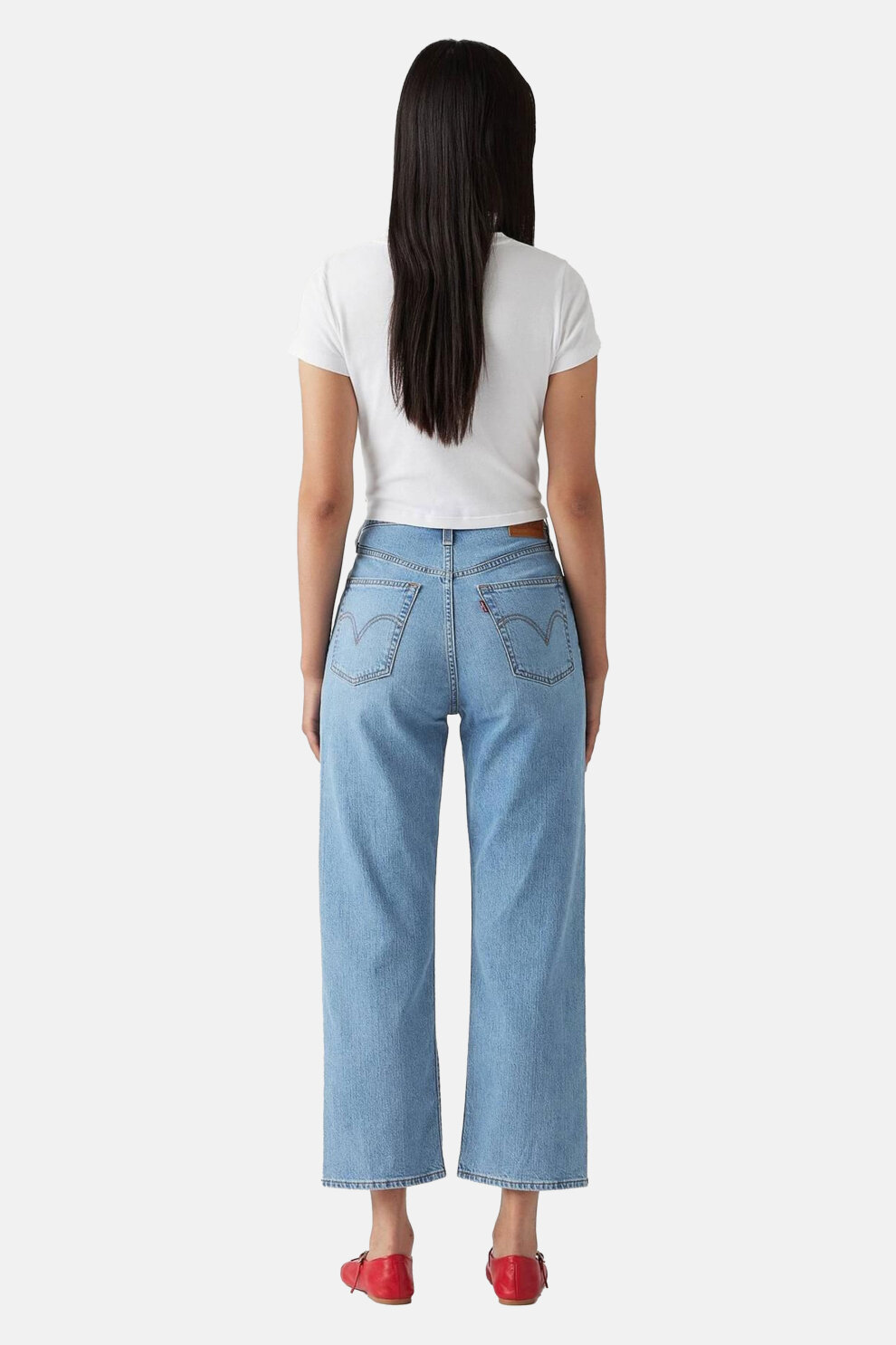 ŽENE - Traperice - Levi's Ribcage Straight Ankle traperice - Straight
