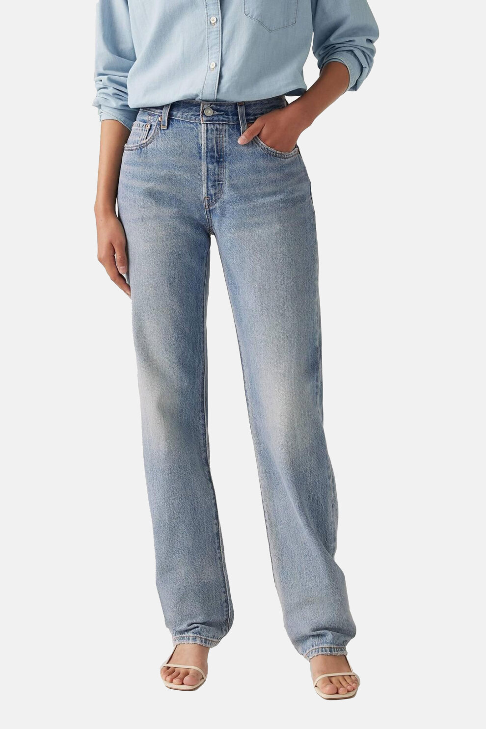 ŽENE - Traperice - Levi's 501 90S traperice - Straight