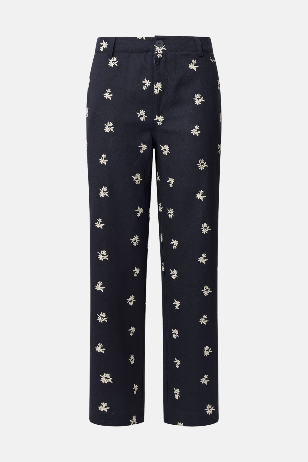 ŽENE - Hlače - Pepe Jeans Genoveva hlače - Duge hlače - Plava