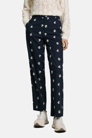 ŽENE - Hlače - Pepe Jeans Genoveva hlače - Duge hlače - Plava