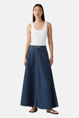 ŽENE - Suknje - Levi's traper suknja - Maxi - Plava