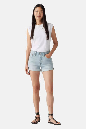 ŽENE - Kratke hlače - Levi's 501 traper kratke hlače - Plava