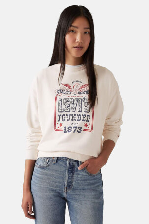 ŽENE - Majice - Levi's majica - Dugi rukav - Bijela