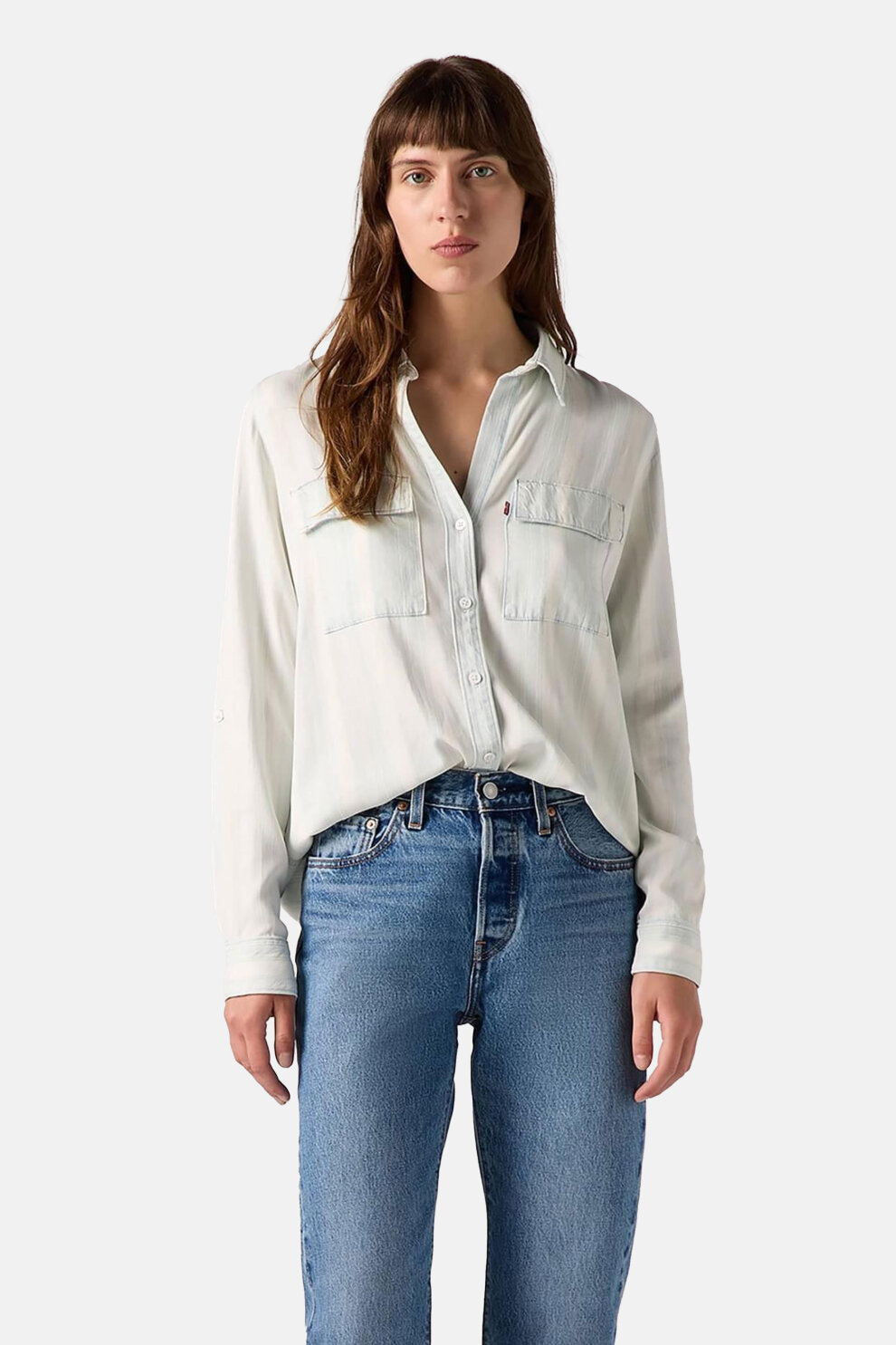 ŽENE - Košulje i bluze - Levi's Doreen košulja - Dugi rukav - Bijela