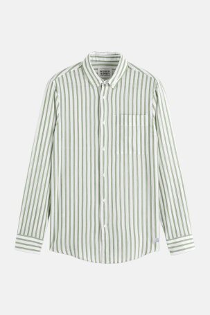 MUŠKARCI - Košulje - Scotch & Soda Crinkle košulja - Dugi rukavi - Zelena
