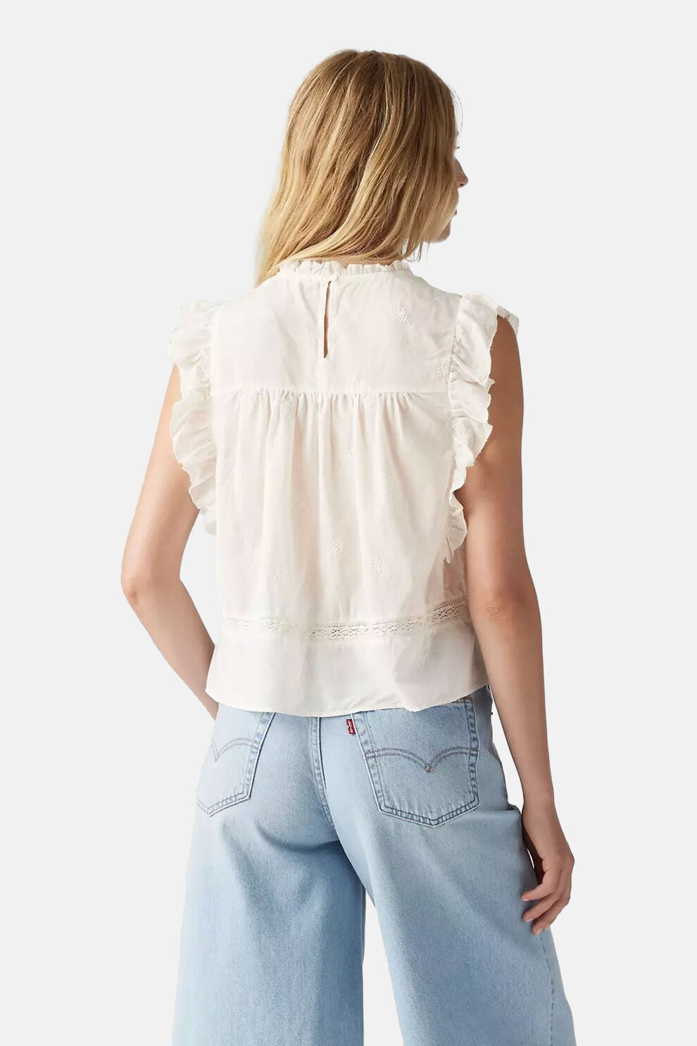 ŽENE - Košulje i bluze - Levi's Edith bluza - Kratki rukav - Bijela