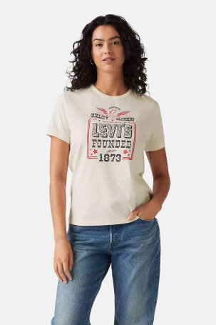 ŽENE - Majice - Levi's majica - Kratki rukav - Bijela