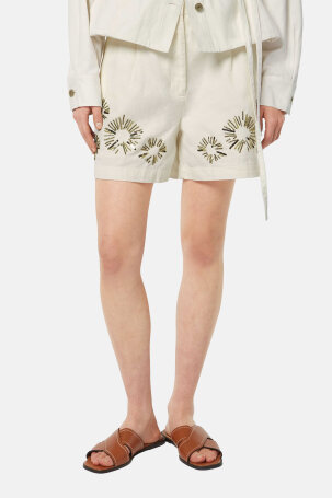 ŽENE - Kratke hlače - Scotch & Soda Embellished kratke hlače - Bijela