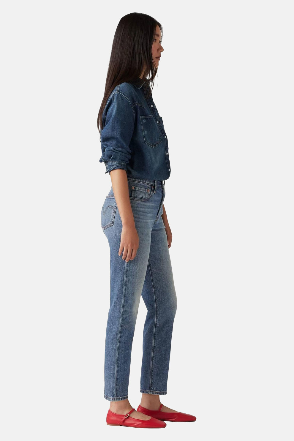 ŽENE - Traperice - Levi's 501 Crop traperice - Plava