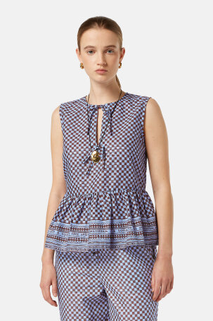 ŽENE - Majice - Scotch & Soda majica - Kratki rukav - Plava
