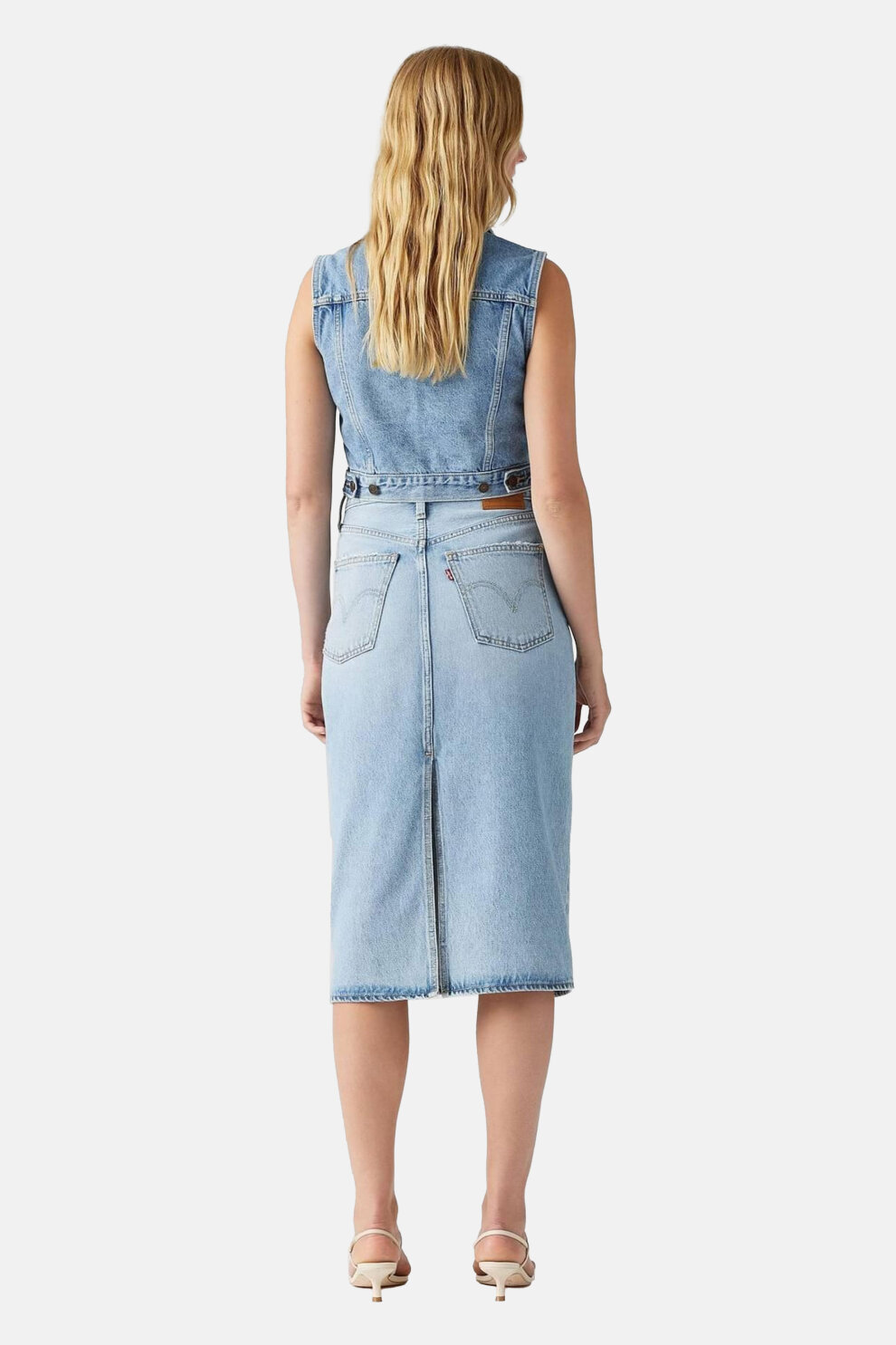 ŽENE - Suknje - Levi's traper suknja - Midi - Plava