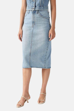 ŽENE - Suknje - Levi's traper suknja - Midi - Plava