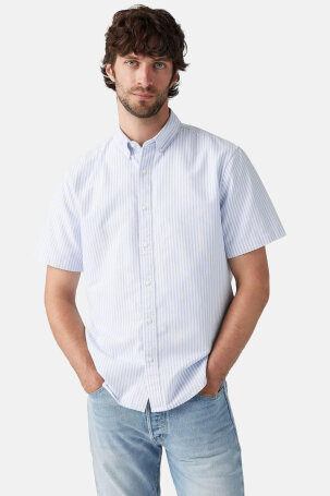 MUŠKARCI - Košulje - Levi's košulja - Kratki rukavi - Plava