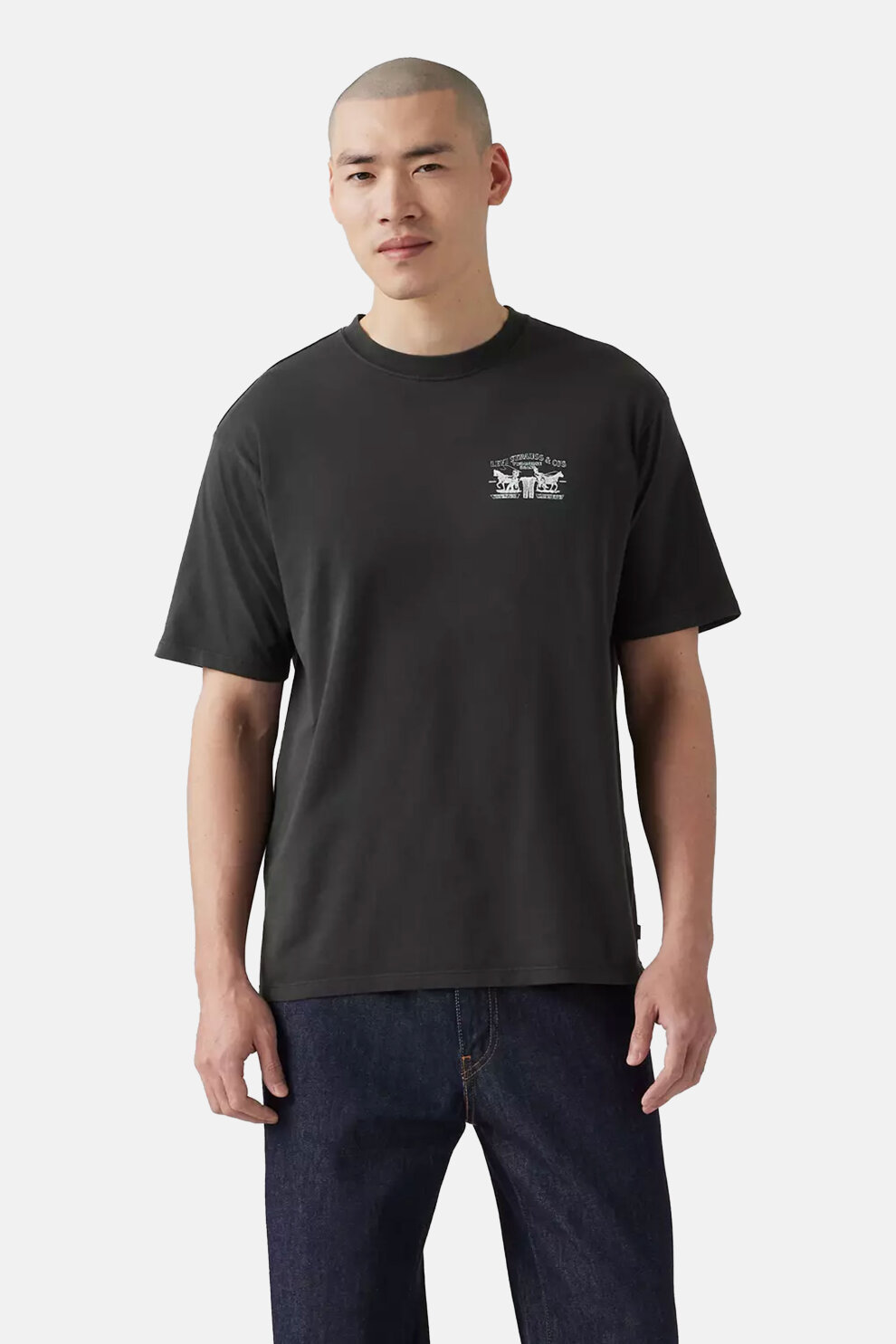 MUŠKARCI - Majice - Levi's majica - Kratki rukavi - Crna
