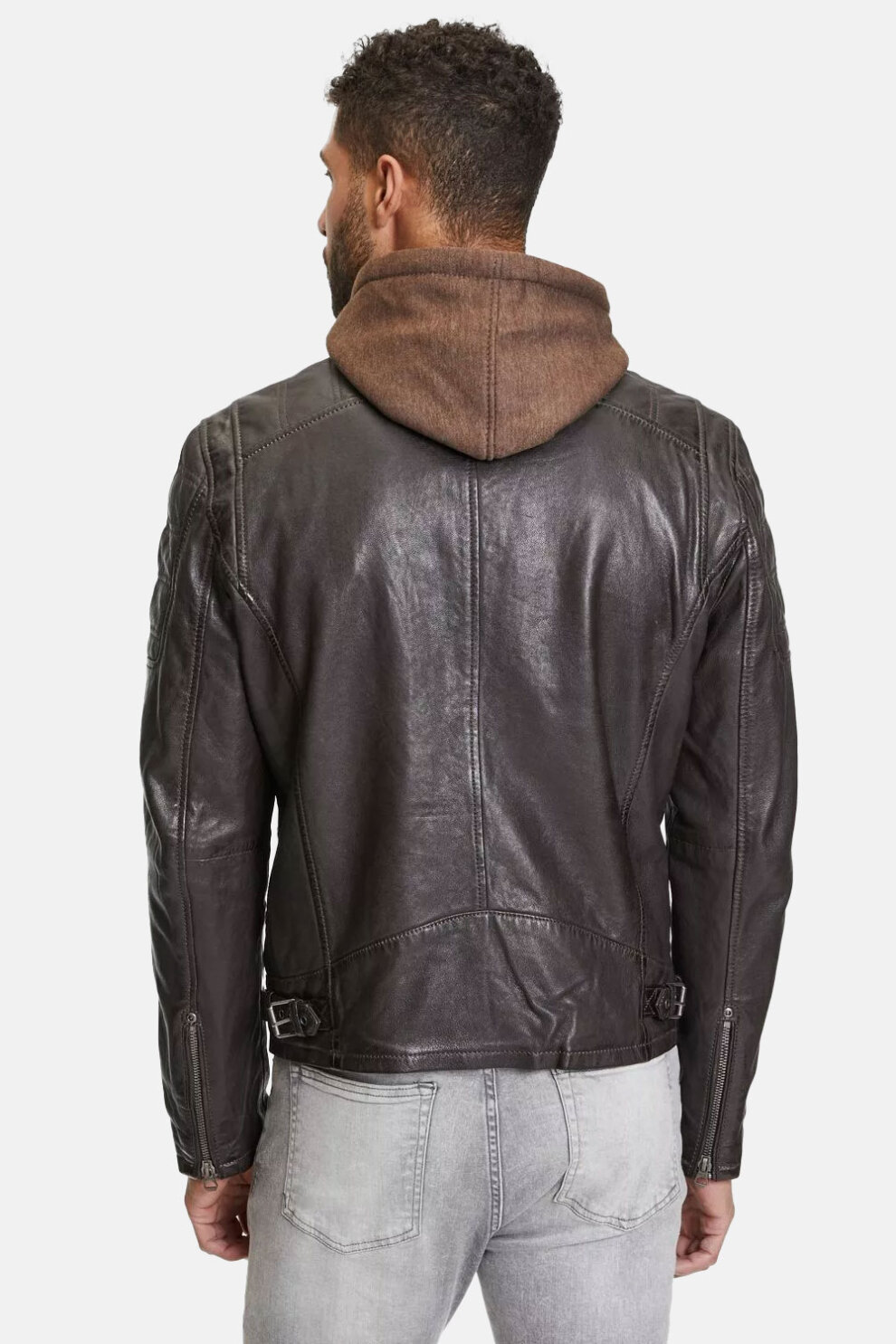 MUŠKARCI - Kožne jakne - Mauritius Rylo kožna jakna - Smeđa