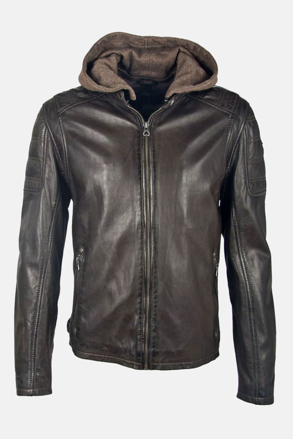 MUŠKARCI - Kožne jakne - Mauritius Rylo kožna jakna - Smeđa