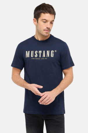 MUŠKARCI - Majice - Mustang majica - Kratki rukavi - Plava