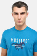MUŠKARCI - Majice - Mustang majica - Kratki rukavi - Plava