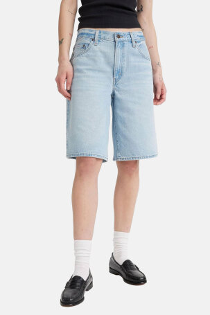 ŽENE - Kratke hlače - Levi's Baggy Dad Jort traper kratke hlače - Plava