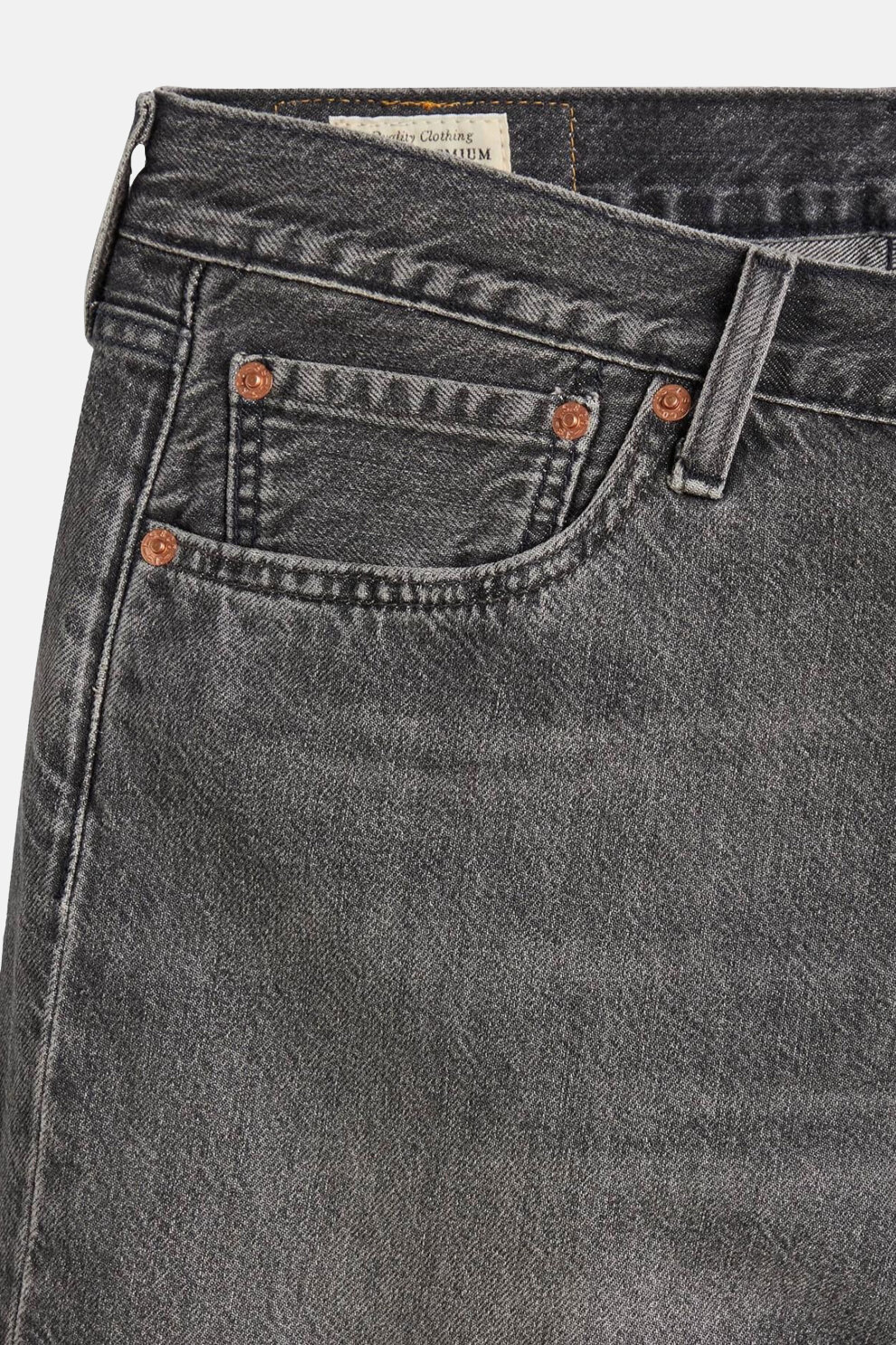 MUŠKARCI - Kratke hlače - Levi's 501 traper bermude - Siva