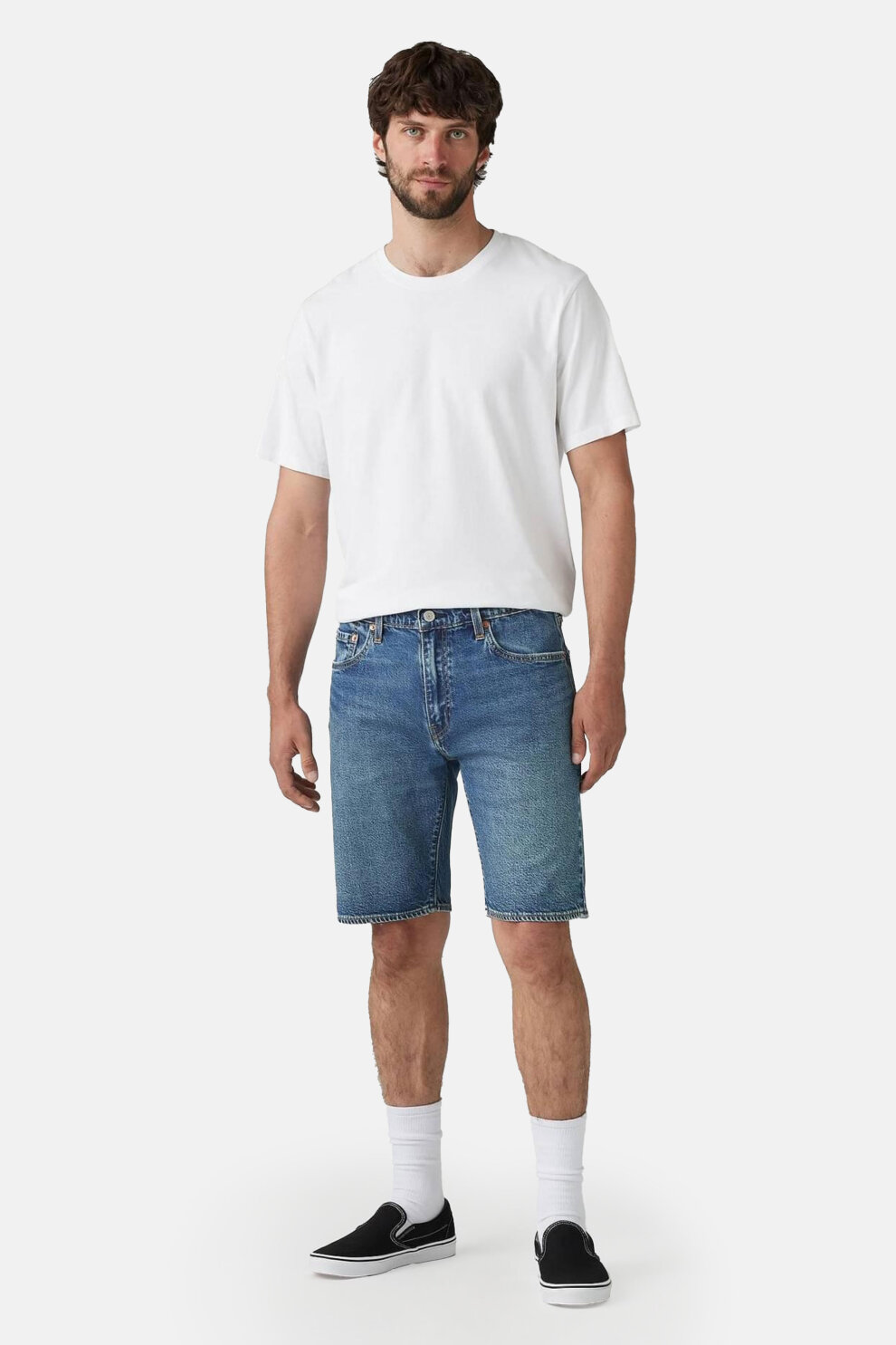 MUŠKARCI - Kratke hlače - Levi's 405 traper bermude - Plava