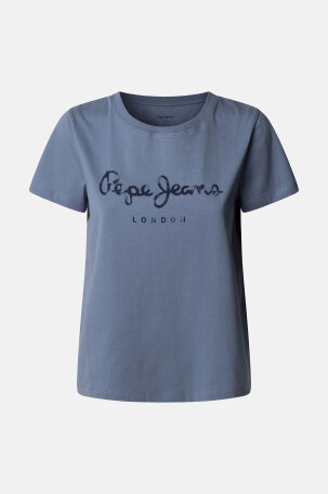 ŽENE - Majice - Pepe Jeans Val majica - Kratki rukav - Plava