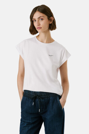 ŽENE - Majice - Pepe Jeans Blooma majica - Kratki rukav - Bijela