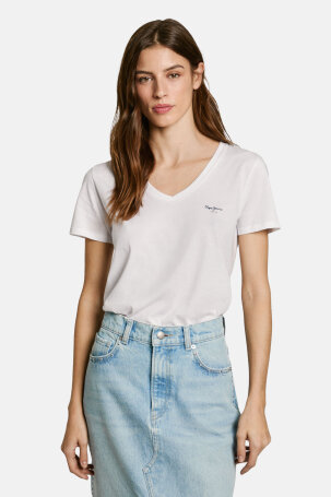 ŽENE - Majice - Pepe Jeans Macy majica - Kratki rukav - Bijela
