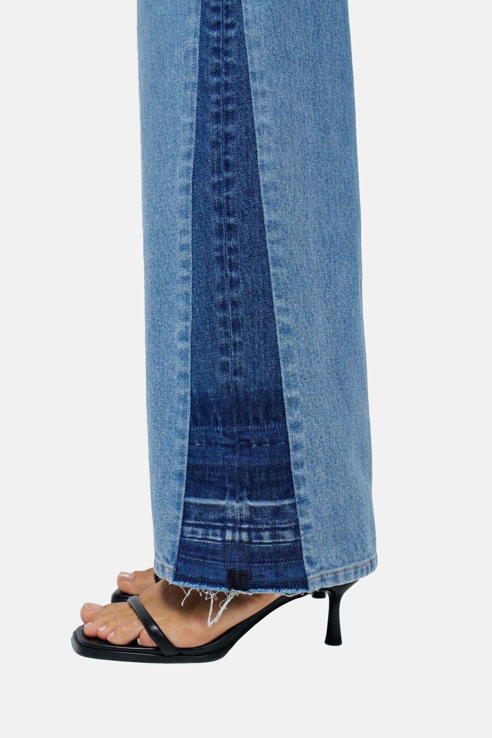 ŽENE - Traperice - Salsa Faith Push In Wide traperice - Plava - Fashion straight