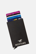 MUŠKARCI - Novčanici - Mustang Lucca novčanik kartičar - Crna