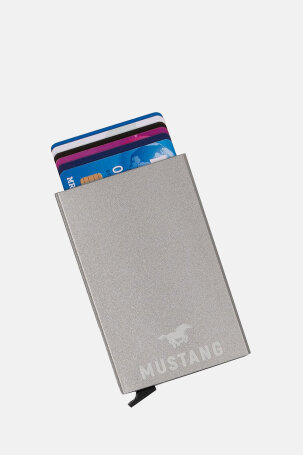 MUŠKARCI - Novčanici - Mustang Lucca novčanik kartičar - Siva