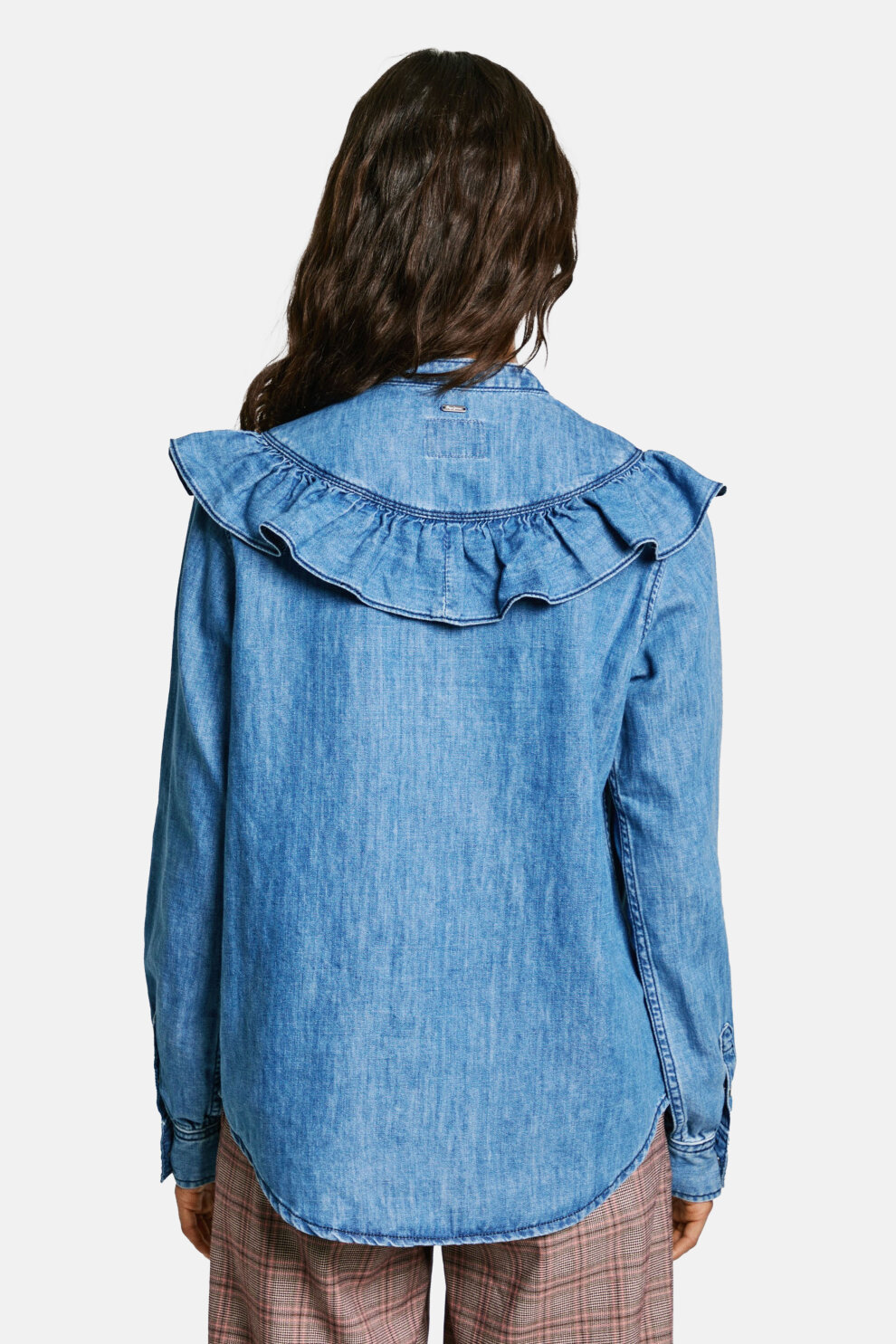 ŽENE - Košulje i bluze - Pepe Jeans Katia traper košulja - Dugi rukav - Plava