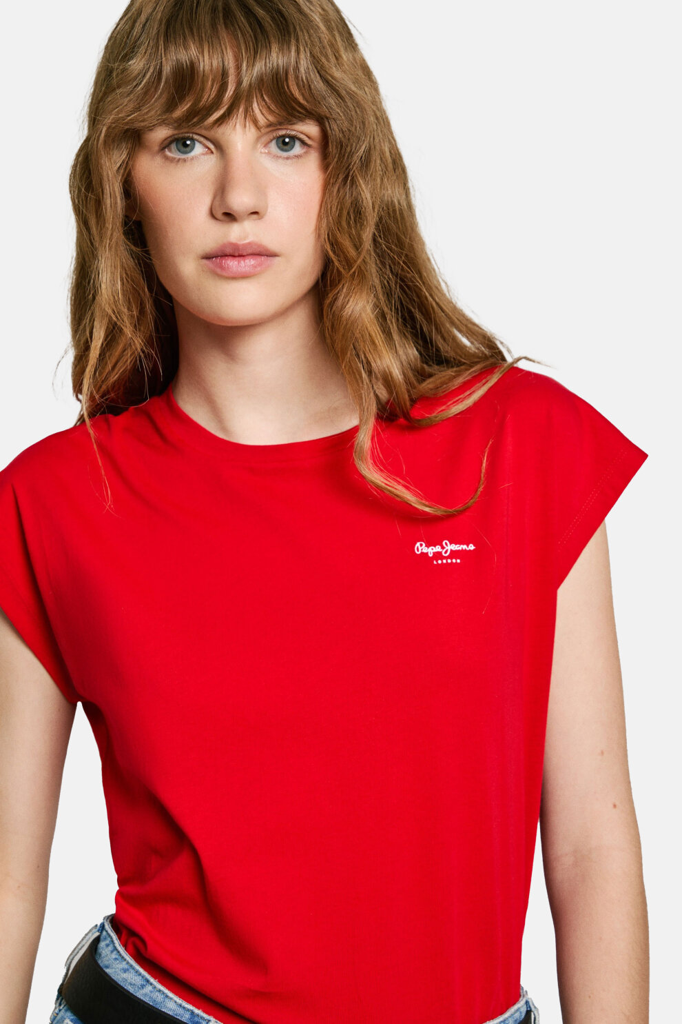 ŽENE - Majice - Pepe Jeans Blooma majica - Kratki rukav - Crvena