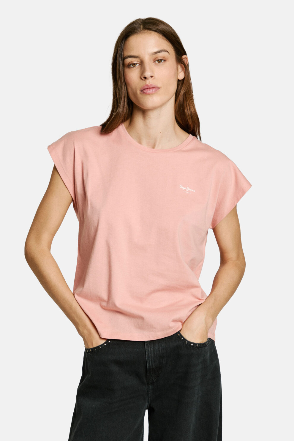 ŽENE - Majice - Pepe Jeans Blooma majica - Kratki rukav - Roza