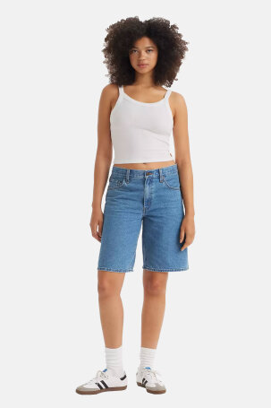 ŽENE - Kratke hlače - Levi's  Baggy Dad traper kratke hlače - Plava