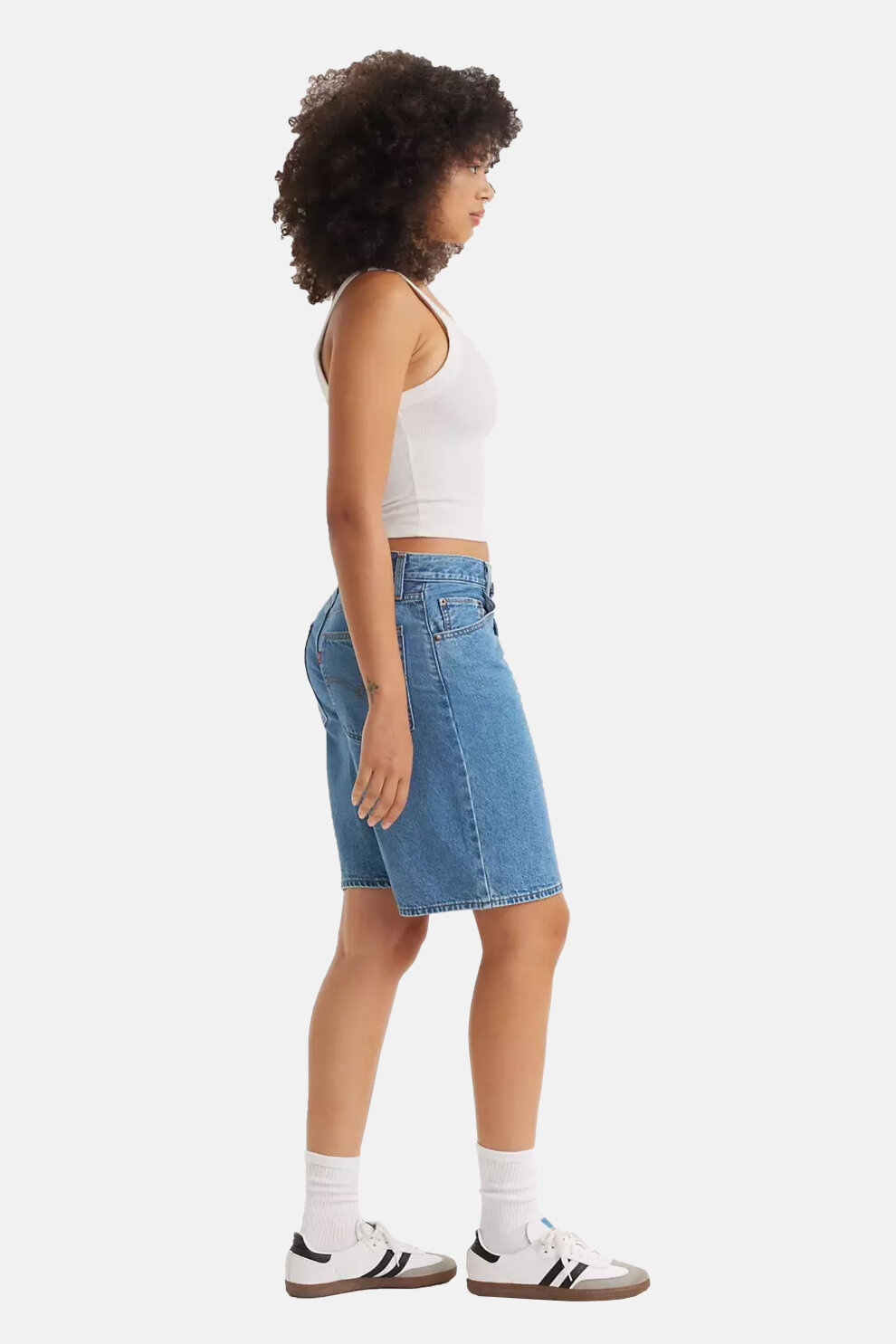ŽENE - Kratke hlače - Levi's  Baggy Dad traper kratke hlače - Plava
