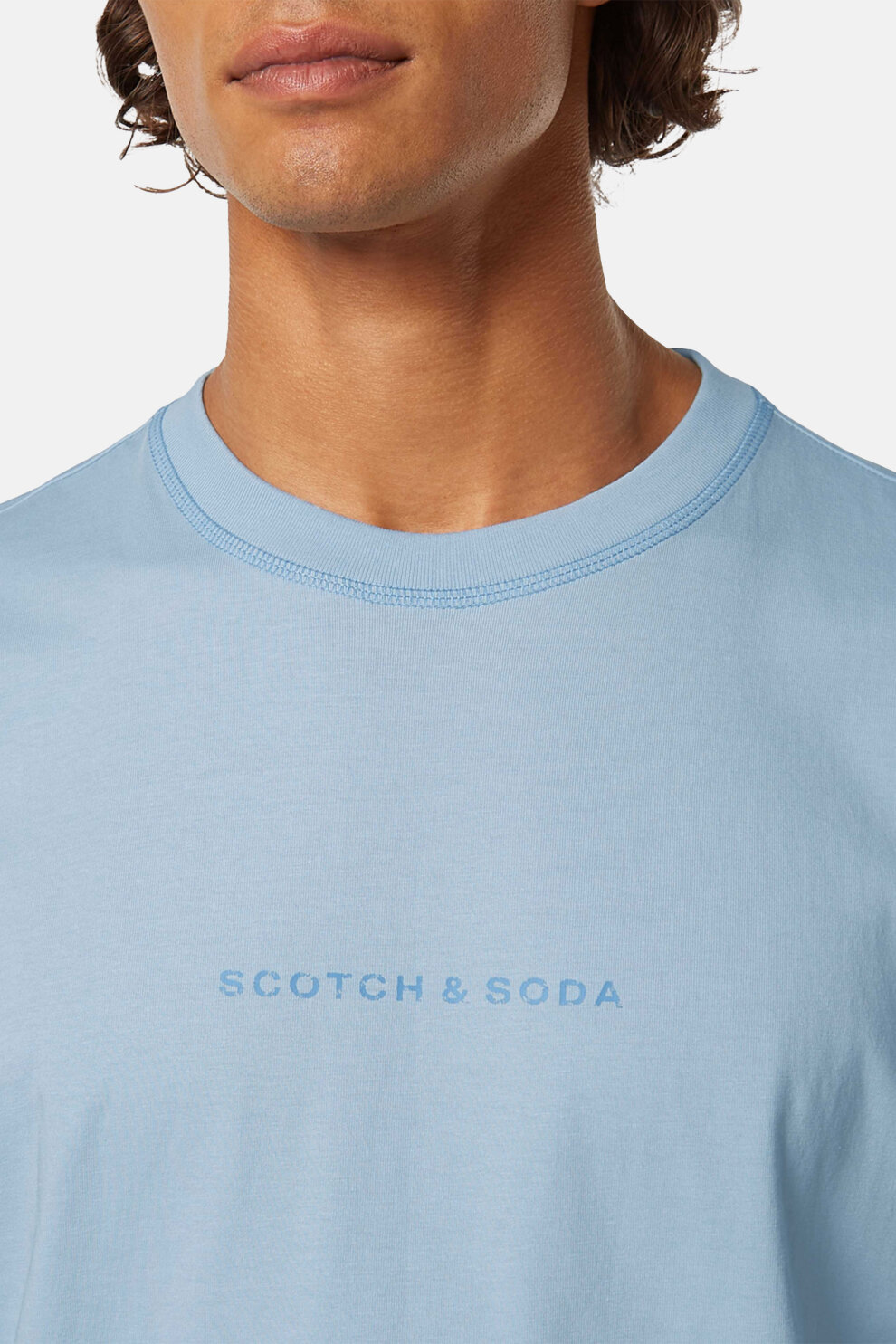 MUŠKARCI - Majice - Scotch & Soda majica - Kratki rukavi - Plava