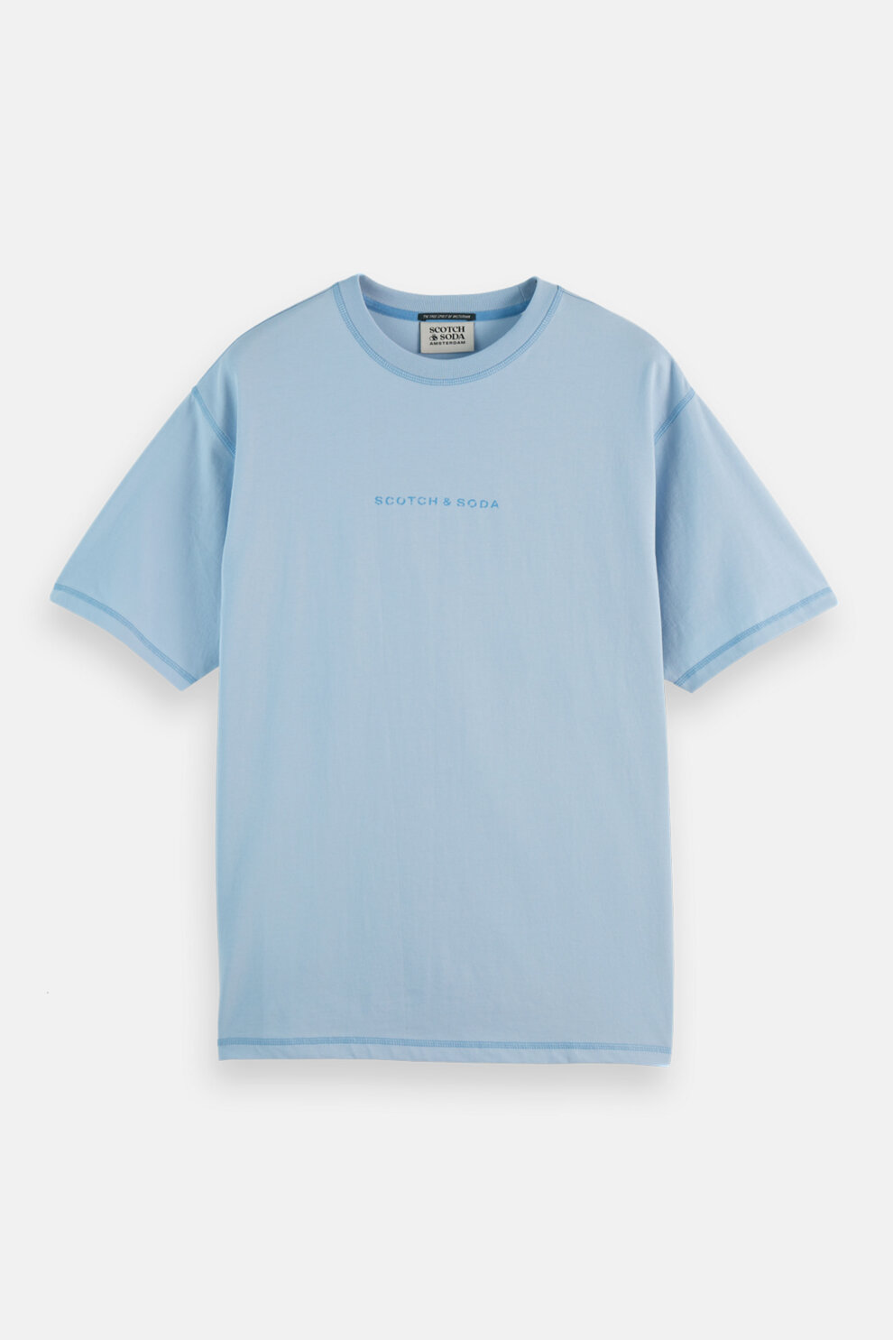 MUŠKARCI - Majice - Scotch & Soda majica - Kratki rukavi - Plava